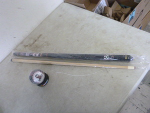 lot 66 image: Dale Earnhardt Sr. Pool Cue and Baseball