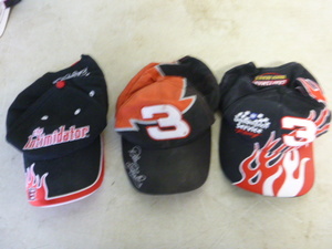 lot 82 image: 3 Dale Earnhardt Sr. Hats