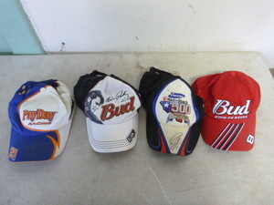 lot 83 image: 4 NASCAR Hats