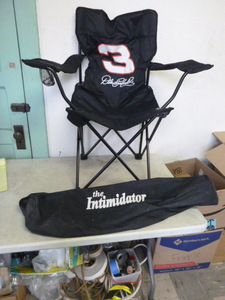 lot 84 image: Dale Earnhardt Sr. #3 Folding Lawn Chair