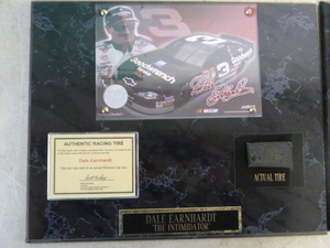 lot 91 image: 2 Dale Earnhardt Plaques