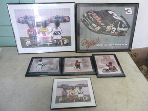 lot 96 image: 6 Dale Earnhardt Prints