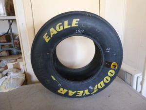 lot 9 image: Dale Earnhardt Jr. Nextel Cup Series Race Tire