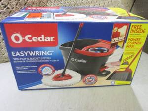 lot 116 image: O-Cedar Easy Wring Spin Mop with Po...