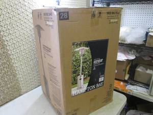 lot 125 image: Stainless Steel Patio Heater 48000 ...