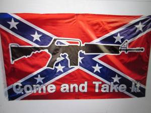 lot 143 image: 3 ft x 5 ft Come and Take It Flag N...