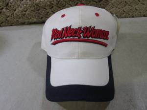 lot 146 image: Red Neck Woman Embroidered Cap with...