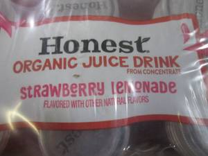 lot 160 image: Case of 24 Bottles Organic Juice Dr...