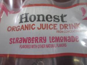 lot 162 image: Case of 24 Bottles Organic Juice Dr...