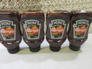 lot 164 image: 4 Bottles of Heinz Georgia Style Sw...