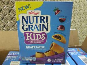 lot 172 image: Case of 5 Boxes Kelloggs Nutri Grai...