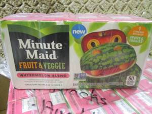 lot 176 image: Case of 40 Minute Maid Fruit & Vegg...
