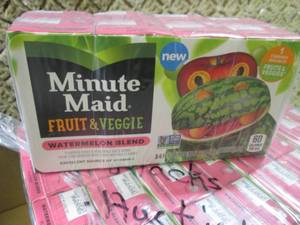 lot 178 image: Case of 40 Minute Maid Fruit & Vegg...