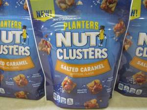 lot 180 image: 4 Bags of Planters Nut Clusters Sal...