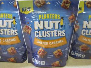 lot 183 image: 4 Bags of Planters Nut Clusters Sal...