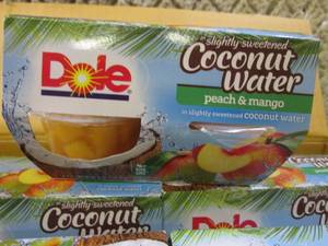 lot 184 image: Case of 6 4-Pack Fruit Cups Peach &...