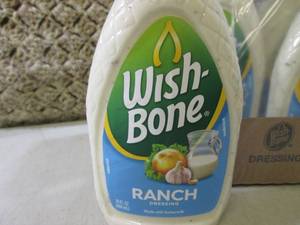 lot 209 image: 6 Bottles of Wish Bone Ranch Dressi...