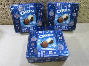 lot 212 image: 3 Tins of Oreo Fudge Covered & Whit...