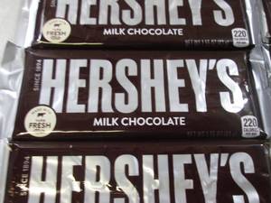 lot 241 image: 12 Hersheys Candy Bars Best by Feb ...