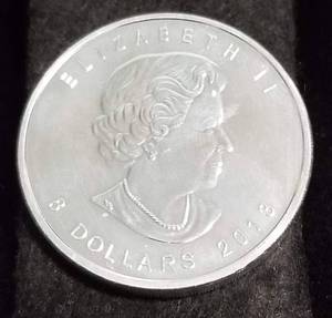 2013 CANADA 1.5 TROY OZ .9999 FINE SILVER POLAR BEAR