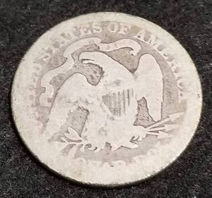 1877 SEATED LIBERTY QUARTER
