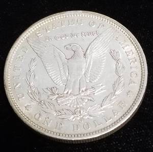 1889-O MORGAN SILVER DOLLAR
