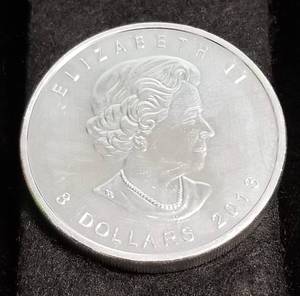 2013 CANADA 1.5 TROY OZ .9999 FINE SILVER POLAR BEAR