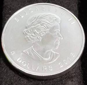 2013 CANADA 1.5 TROY OZ .9999 FINE SILVER POLAR BEAR