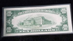 1950-A US $10 FEDERAL RESERVE BANK NOTE