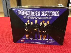 lot 66 image: Jag TV Series Autograph Collection Cards