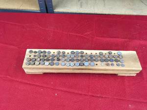 lot 88 image: Railroad Nail Collection
