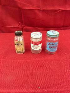 lot 97 image: Buick Stop Leak, Rust Inhibitor, Gas Leak Detector Jars