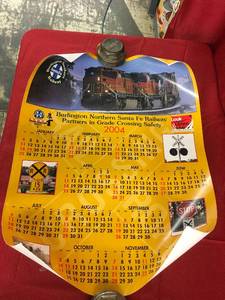 lot 126 image: 2004 BNSF Calendar