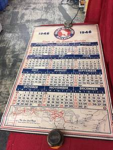 lot 135 image: 1946 Great Northern Railway Calendar
