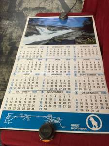 lot 146 image: 1970 Great Northern Railway Calendar