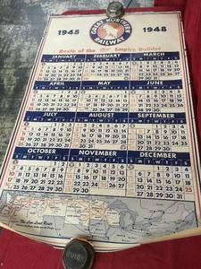 lot 148 image: 1948 Great Northern Railway Calendar
