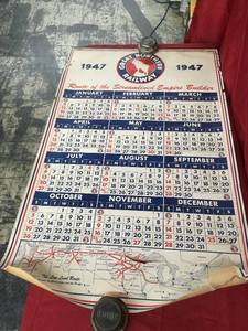 lot 149 image: 1947 Great Northern Railway Calendar