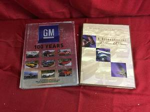 lot 166 image: 100 Years GM Book & 5060 Years Auto Auction Book