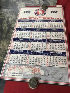 lot 191 image: 1952 Great Northern Railway Calendar