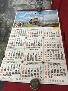 lot 196 image: 1968 Northern Pacific Railway Calendar