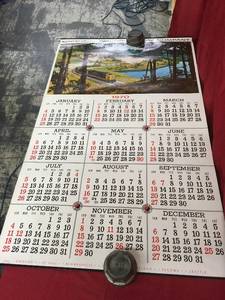 lot 199 image: 1970 Northern Pacific Railway Calendar