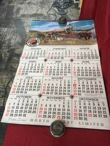 lot 200 image: 1963 Northern Pacific Railway Calendar