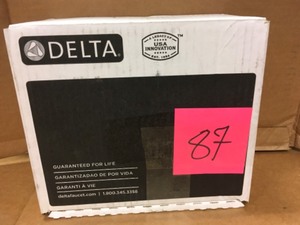 lot 87 image: Delta Lahara 1-Handle Tub and Shower Faucet Trim Kit Only in Venetian Bronze (Valve Not Included)
