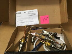 lot 75 image: Delta Haywood 8 in. Widespread 2-Handle Bathroom Faucet in Stainless