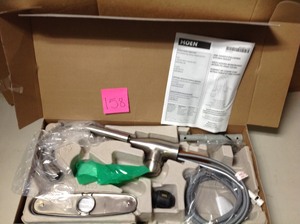 lot 159 image: Noell Single-Handle Pull-Down Sprayer Kitchen Faucet with Reflex and Power Clean in Spot Resist Stainless