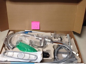 lot 162 image: Kleo Single-Handle Pull-Down Sprayer Kitchen Faucet with Reflex and Power Clean in Spot Resist Stainless