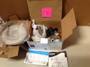 lot 170 image: Hover Image to Zoom Banbury Single-Handle 1-Spray 1.75 GPM Shower Faucet with Valve in Spot Resist Brushed Nickel (Valve Included)