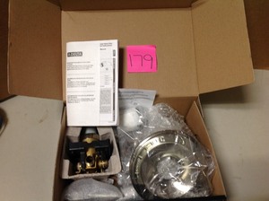 lot 179 image: Hover Image to Zoom Lahara In2ition 2-in-1 Single-Handle 5-Spray Tub and Shower Faucet in Brushed Nickel