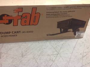 lot 55 image: Agri-Fab Dump Cart in good condition