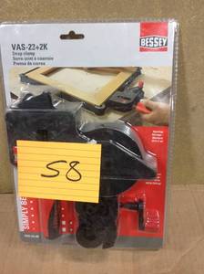 lot 58 image: Bessey VAS23 Vario Angle Strap Clamp in good condition